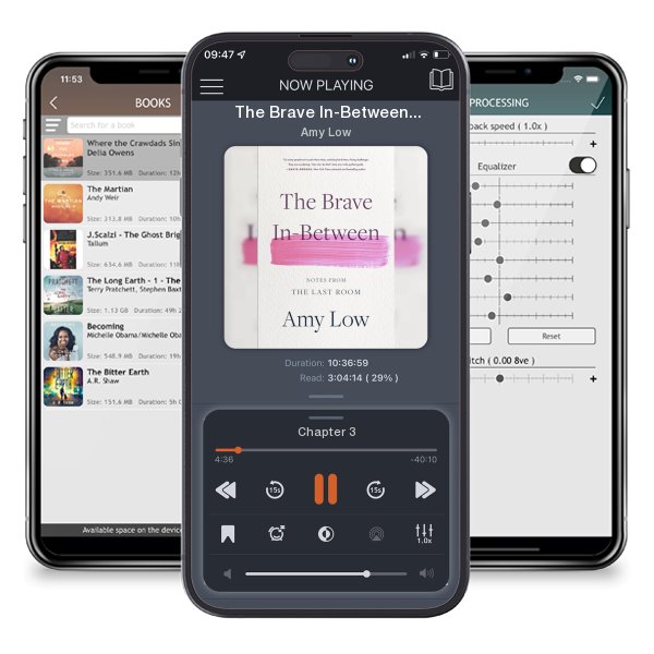 Download fo free audiobook The Brave In-Between: Notes from the Last Room by Amy Low and listen anywhere on your iOS devices in the ListenBook app.