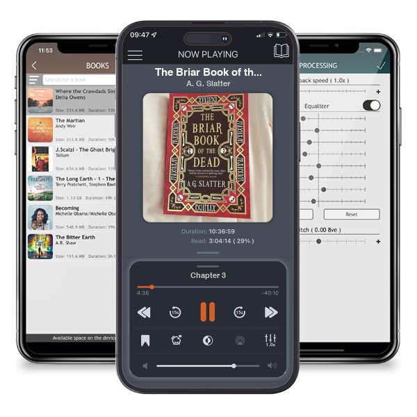 Download fo free audiobook The Briar Book of the Dead by A. G. Slatter and listen anywhere on your iOS devices in the ListenBook app.