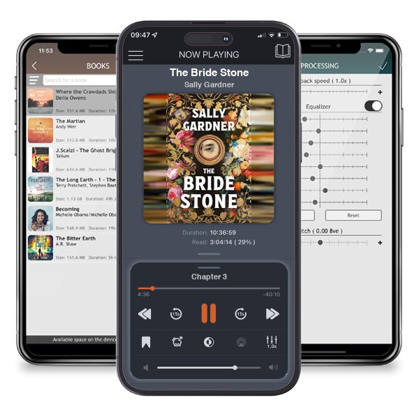Download fo free audiobook The Bride Stone by Sally Gardner and listen anywhere on your iOS devices in the ListenBook app.