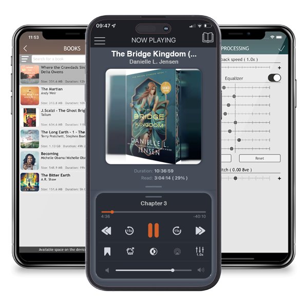 Download fo free audiobook The Bridge Kingdom (Deluxe Edition) (Signed Book) by Danielle L. Jensen and listen anywhere on your iOS devices in the ListenBook app.