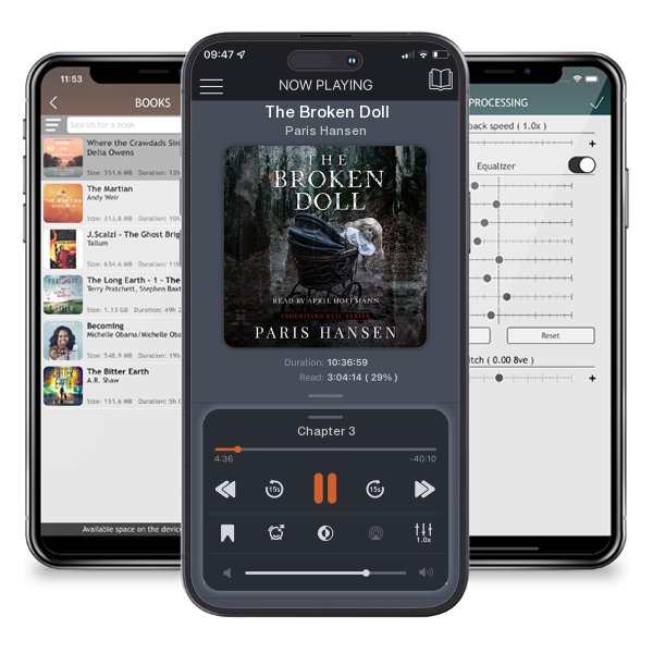 Download fo free audiobook The Broken Doll by Paris Hansen and listen anywhere on your iOS devices in the ListenBook app.