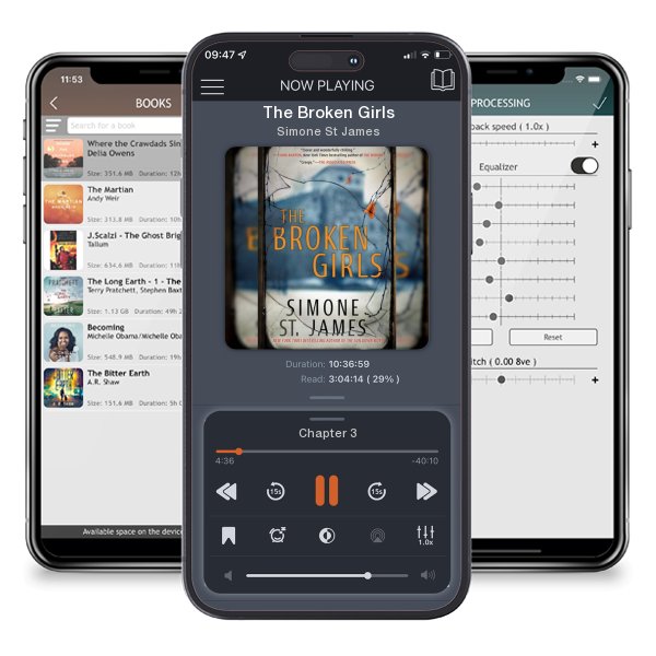 Download fo free audiobook The Broken Girls by Simone St James and listen anywhere on your iOS devices in the ListenBook app.