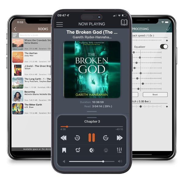 Download fo free audiobook The Broken God (The Black Iron Legacy, #3) by Gareth Ryder-Hanrahan and listen anywhere on your iOS devices in the ListenBook app.
