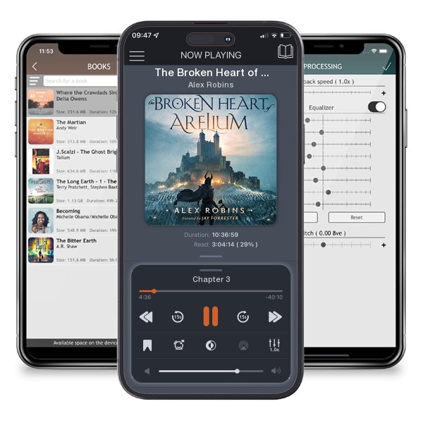 Download fo free audiobook The Broken Heart of Arelium by Alex Robins and listen anywhere on your iOS devices in the ListenBook app.