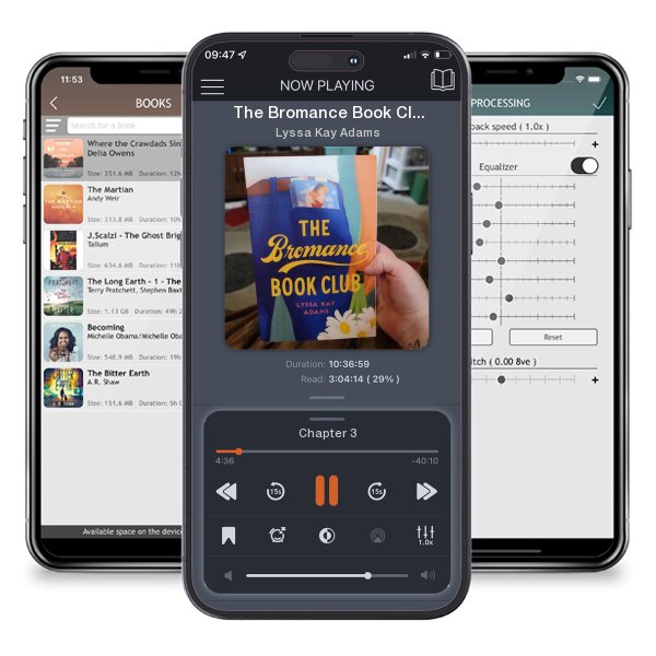 Download fo free audiobook The Bromance Book Club by Lyssa Kay Adams and listen anywhere on your iOS devices in the ListenBook app.