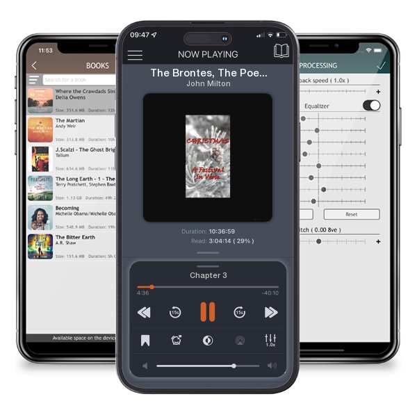 Download fo free audiobook The Brontes, The Poetry Of: “He’s more myself than I am. Whatever our souls are made of, his and mine are the same…” by John Milton and listen anywhere on your iOS devices in the ListenBook app.