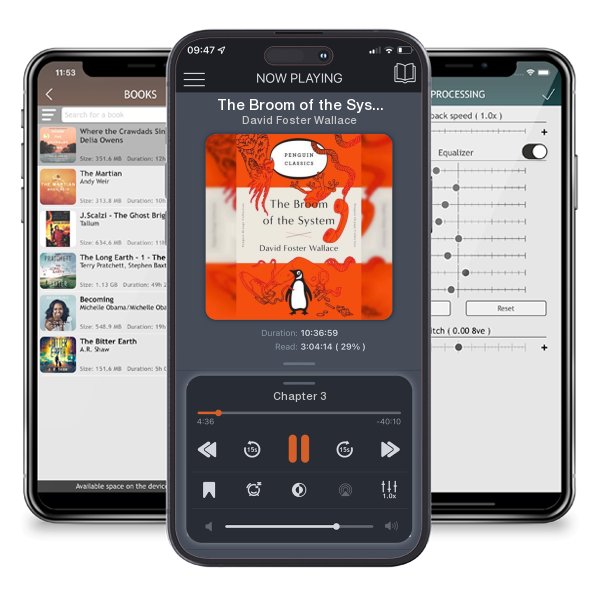 Download fo free audiobook The Broom of the System by David Foster Wallace and listen anywhere on your iOS devices in the ListenBook app.