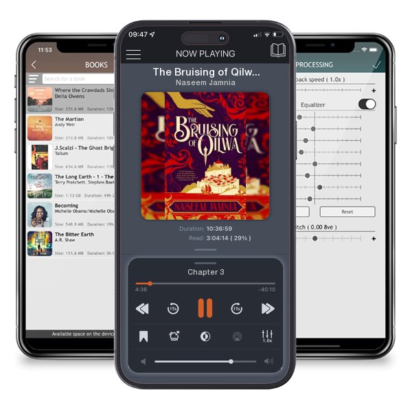 Download fo free audiobook The Bruising of Qilwa by Naseem Jamnia and listen anywhere on your iOS devices in the ListenBook app.