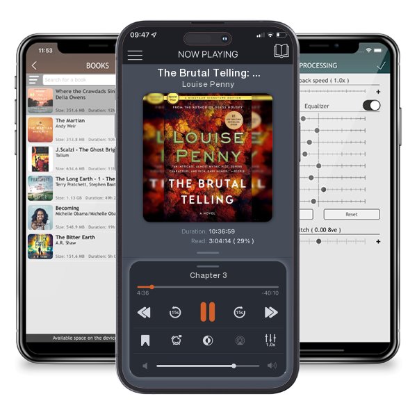 Download fo free audiobook The Brutal Telling: A Chief Inspector Gamache Novel by Louise Penny and listen anywhere on your iOS devices in the ListenBook app.