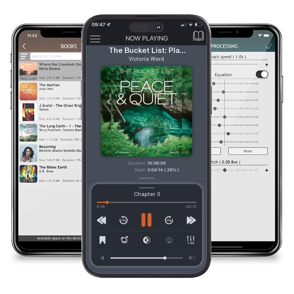 Download fo free audiobook The Bucket List: Places to Find Peace and Quiet by Victoria Ward and listen anywhere on your iOS devices in the ListenBook app.