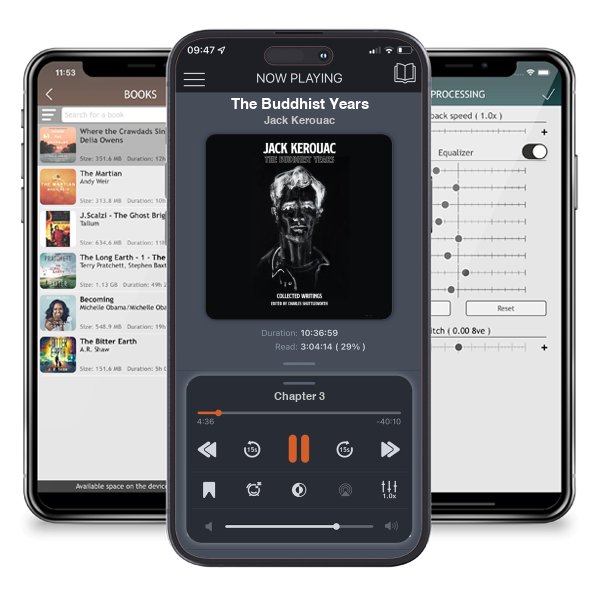 Download fo free audiobook The Buddhist Years by Jack Kerouac and listen anywhere on your iOS devices in the ListenBook app.