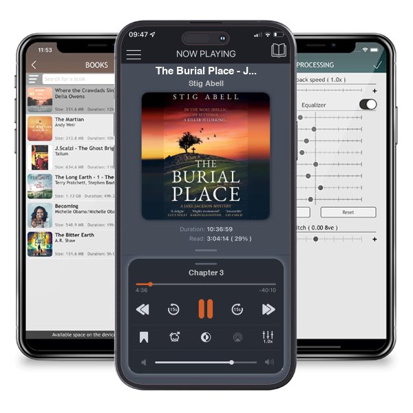 Download fo free audiobook The Burial Place - Jake Jackson Book 3 by Stig Abell and listen anywhere on your iOS devices in the ListenBook app.