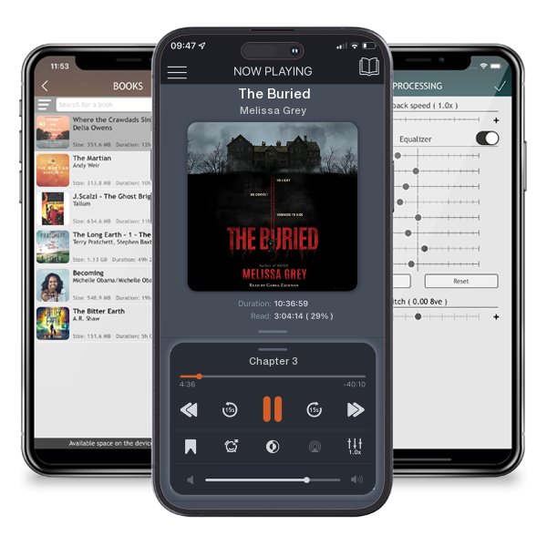 Download fo free audiobook The Buried by Melissa Grey and listen anywhere on your iOS devices in the ListenBook app.