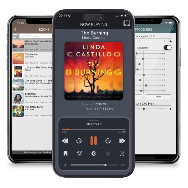 Download fo free audiobook The Burning by Linda Castillo and listen anywhere on your iOS devices in the ListenBook app.