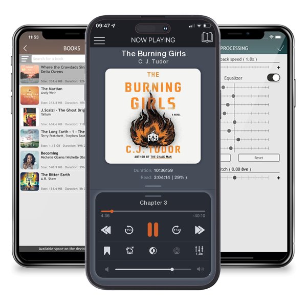 Download fo free audiobook The Burning Girls by C. J. Tudor and listen anywhere on your iOS devices in the ListenBook app.