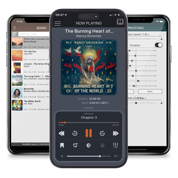 Download fo free audiobook The Burning Heart of the World by Nancy Kricorian and listen anywhere on your iOS devices in the ListenBook app.