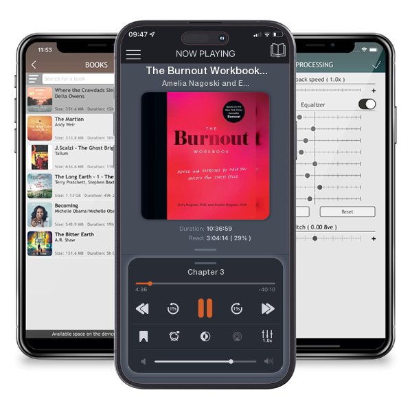 Download fo free audiobook The Burnout Workbook: Advice and Exercises to Help You Unlock... by Amelia Nagoski and Emily Nagoski and listen anywhere on your iOS devices in the ListenBook app.