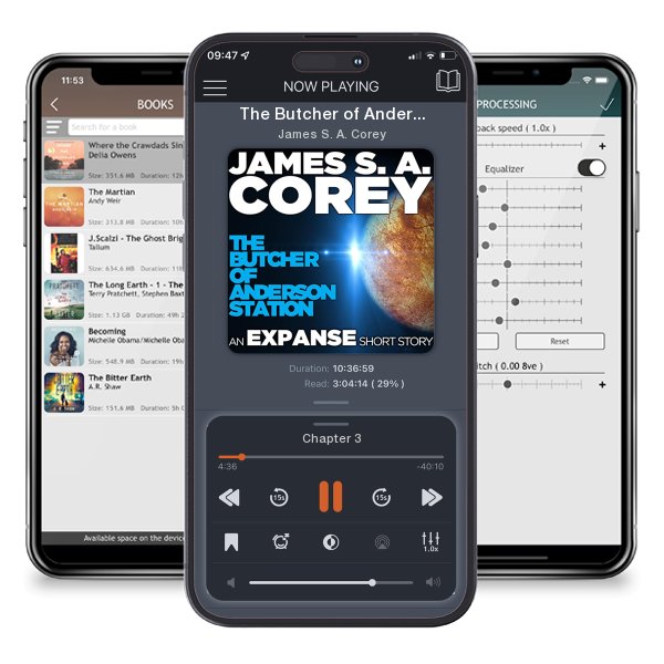 Download fo free audiobook The Butcher of Anderson Station by James S. A. Corey and listen anywhere on your iOS devices in the ListenBook app.