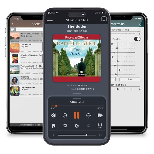 Download fo free audiobook The Butler by Danielle Steel and listen anywhere on your iOS devices in the ListenBook app.