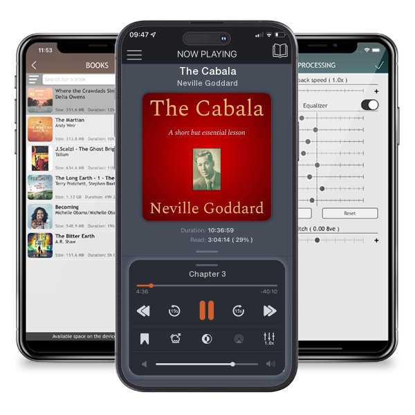 Download fo free audiobook The Cabala by Neville Goddard and listen anywhere on your iOS devices in the ListenBook app.