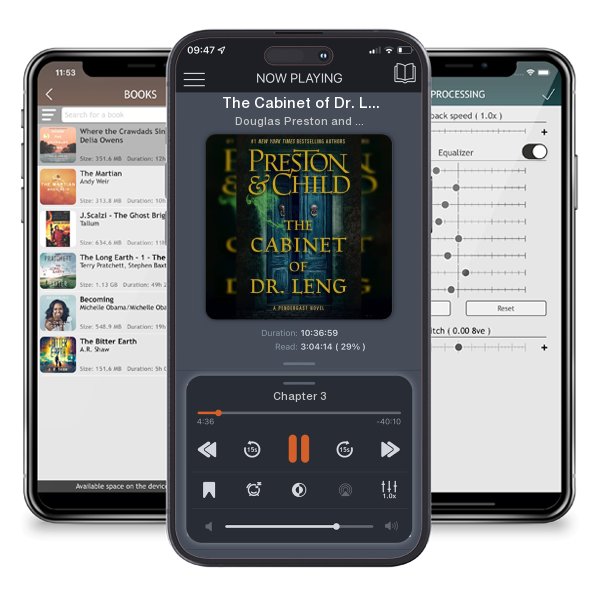 Download fo free audiobook The Cabinet of Dr. Leng by Douglas Preston and Lincoln Child and listen anywhere on your iOS devices in the ListenBook app.