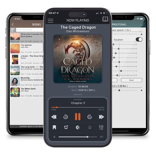 Download fo free audiobook The Caged Dragon by Dan Michaelson and listen anywhere on your iOS devices in the ListenBook app.