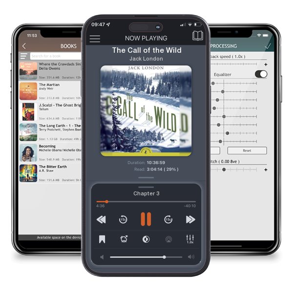 Download fo free audiobook The Call of the Wild by Jack London and listen anywhere on your iOS devices in the ListenBook app.