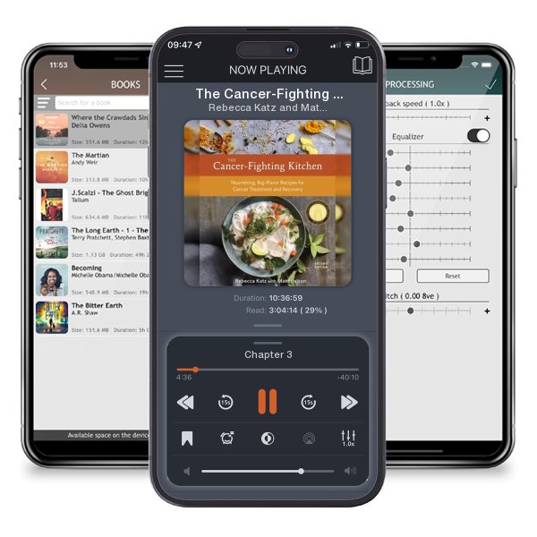 Download fo free audiobook The Cancer-Fighting Kitchen, Second Edition: Nourishing,... by Rebecca Katz and Mat Edelson and listen anywhere on your iOS devices in the ListenBook app.