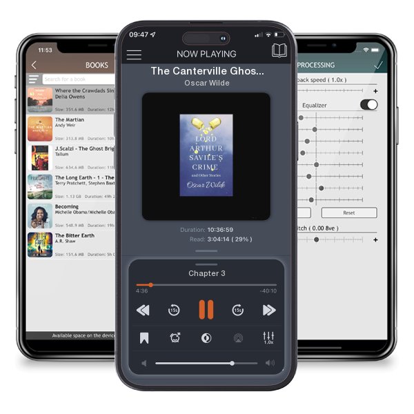 Download fo free audiobook The Canterville Ghost: (Fantasy and Horror Classics) by Oscar Wilde and listen anywhere on your iOS devices in the ListenBook app.
