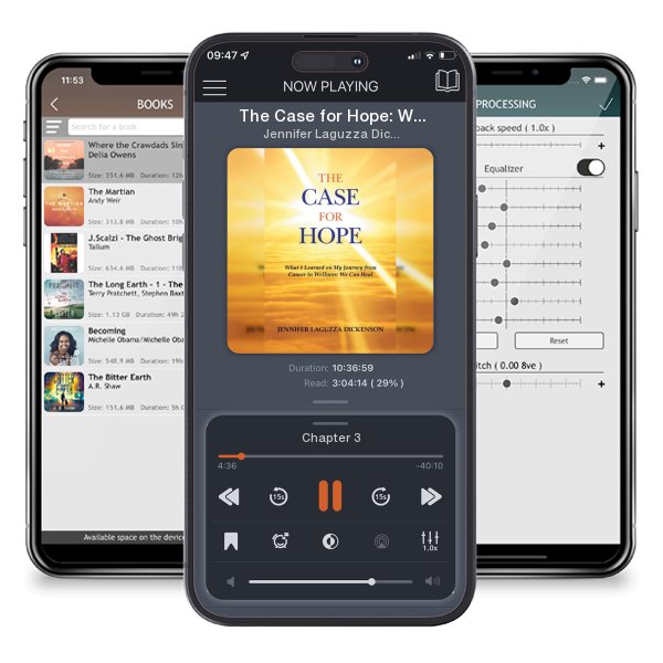 Download fo free audiobook The Case for Hope: What I Learned on My Journey from Cancer to Wellness: We Can Heal by Jennifer Laguzza Dickenson and listen anywhere on your iOS devices in the ListenBook app.