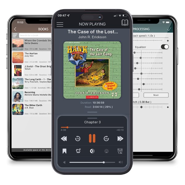 Download fo free audiobook The Case of the Lost Camp by John R. Erickson and listen anywhere on your iOS devices in the ListenBook app.