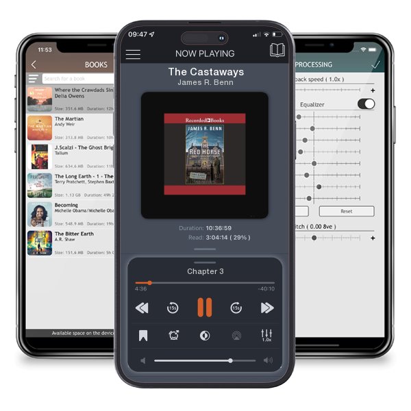Download fo free audiobook The Castaways by James R. Benn and listen anywhere on your iOS devices in the ListenBook app.