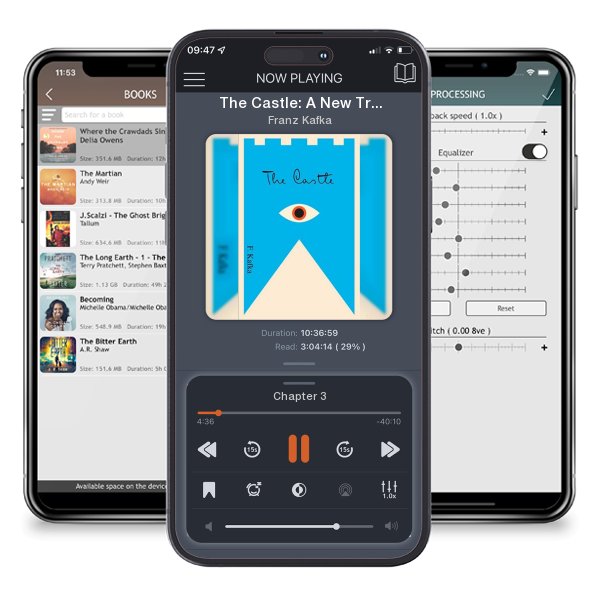 Download fo free audiobook The Castle: A New Translation Based on the Restored Text by Franz Kafka and listen anywhere on your iOS devices in the ListenBook app.