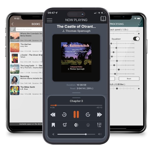 Download fo free audiobook The Castle of Otranto by J. Thomas Sparough and listen anywhere on your iOS devices in the ListenBook app.