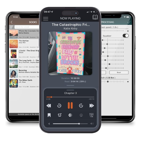 Download fo free audiobook The Catastrophic Friendship Fails of Lottie Brooks by Katie Kirby and listen anywhere on your iOS devices in the ListenBook app.