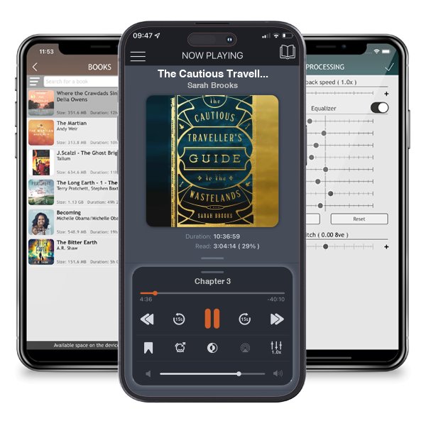 Download fo free audiobook The Cautious Traveller\'s Guide to the Wastelands: A Novel by Sarah Brooks and listen anywhere on your iOS devices in the ListenBook app.