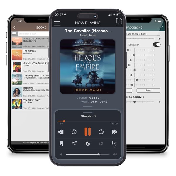 Download fo free audiobook The Cavalier (Heroes of the Empire, #1) by Israh Azizi and listen anywhere on your iOS devices in the ListenBook app.