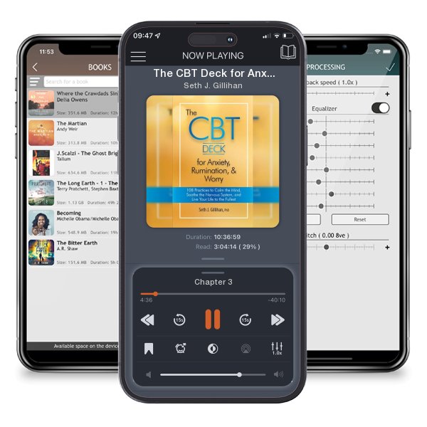 Download fo free audiobook The CBT Deck for Anxiety, Rumination, & Worry: 108 Practices... by Seth J. Gillihan and listen anywhere on your iOS devices in the ListenBook app.