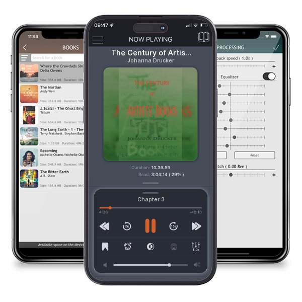 Download fo free audiobook The Century of Artists' Books by Johanna Drucker and listen anywhere on your iOS devices in the ListenBook app.