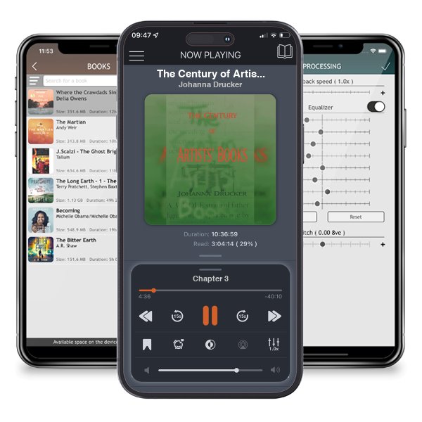 Download fo free audiobook The Century of Artists' Books by Johanna Drucker and listen anywhere on your iOS devices in the ListenBook app.