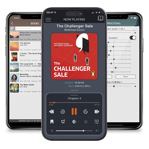 Download fo free audiobook The Challenger Sale by Matthew Dixon and listen anywhere on your iOS devices in the ListenBook app.