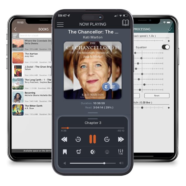 Download fo free audiobook The Chancellor: The Remarkable Odyssey of Angela Merkel by Kati Marton and listen anywhere on your iOS devices in the ListenBook app.