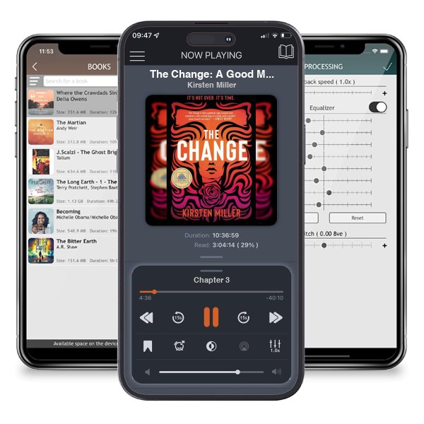 Download fo free audiobook The Change: A Good Morning America Book Club Pick by Kirsten Miller and listen anywhere on your iOS devices in the ListenBook app.