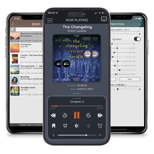 Download fo free audiobook The Changeling by Victor Lavalle and listen anywhere on your iOS devices in the ListenBook app.