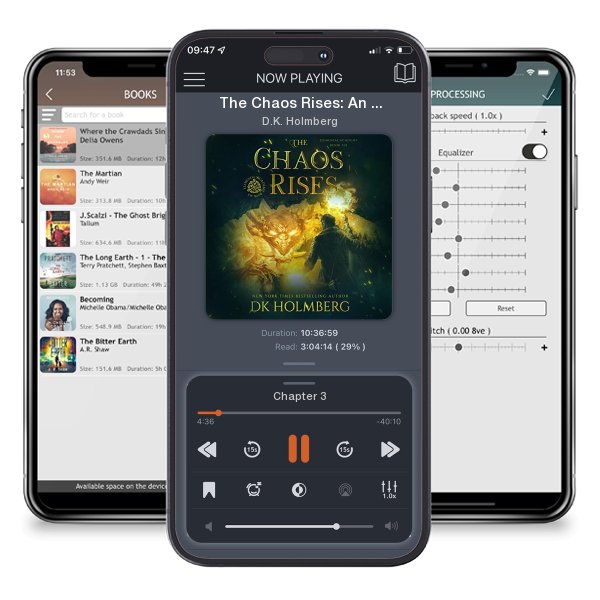 Download fo free audiobook The Chaos Rises: An Elemental Warrior Series by D.K. Holmberg and listen anywhere on your iOS devices in the ListenBook app.