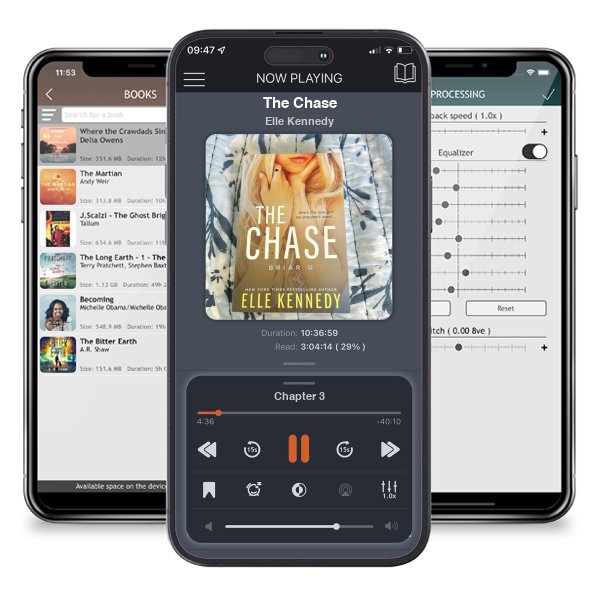 Download fo free audiobook The Chase by Elle Kennedy and listen anywhere on your iOS devices in the ListenBook app.