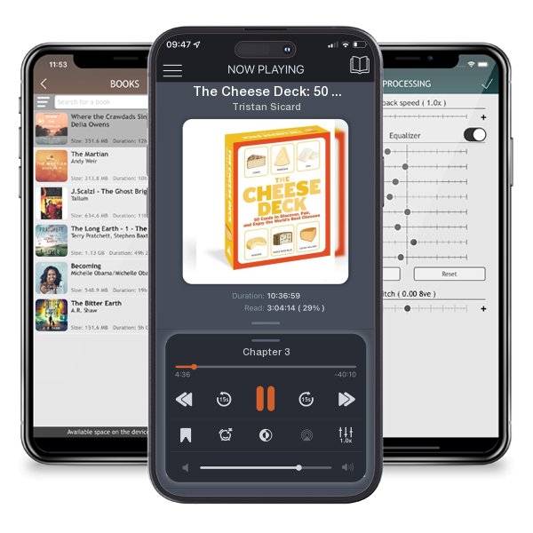 Download fo free audiobook The Cheese Deck: 50 Cards to Discover, Pair, and Enjoy the... by Tristan Sicard and listen anywhere on your iOS devices in the ListenBook app.