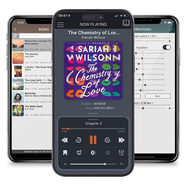 Download fo free audiobook The Chemistry of Love by Sariah Wilson and listen anywhere on your iOS devices in the ListenBook app.
