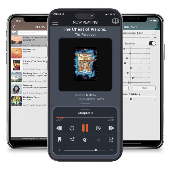 Download fo free audiobook The Chest of Visions: New Pathways ‘cross Broken Highways by Tim Ferguson and listen anywhere on your iOS devices in the ListenBook app.