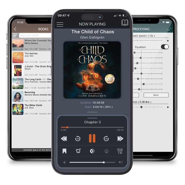 Download fo free audiobook The Child of Chaos by Glen Dahlgren and listen anywhere on your iOS devices in the ListenBook app.